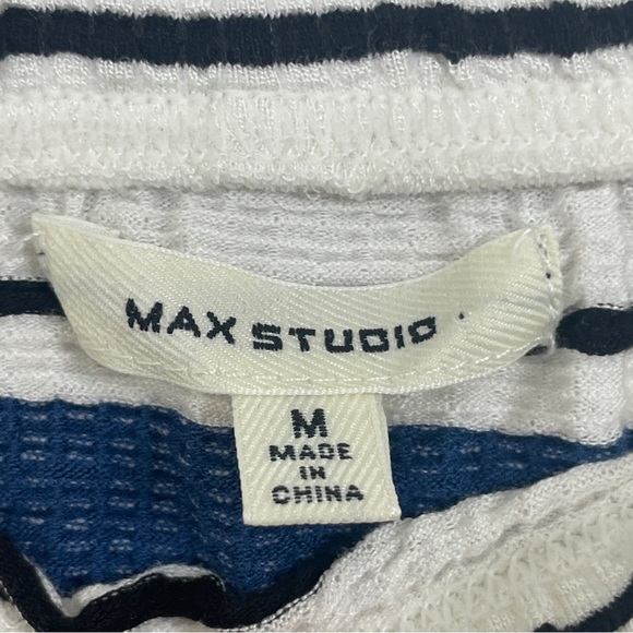 NWOT MAX STUDIO STRIPED MAXI SKIRT M - Picture 9 of 11